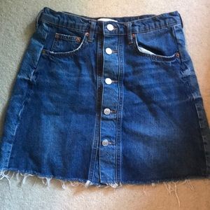 ZARA Denim Skirt - Medium